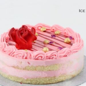 Rose Ice Cream Cake
