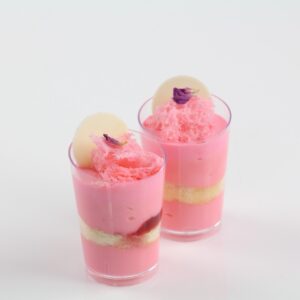 Rose Dessert Glasses