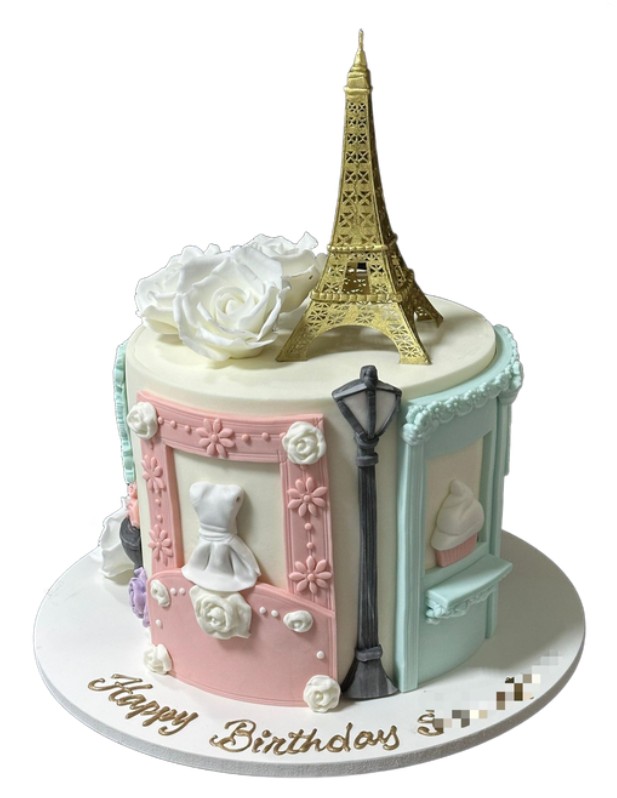 Travel Theme Cake